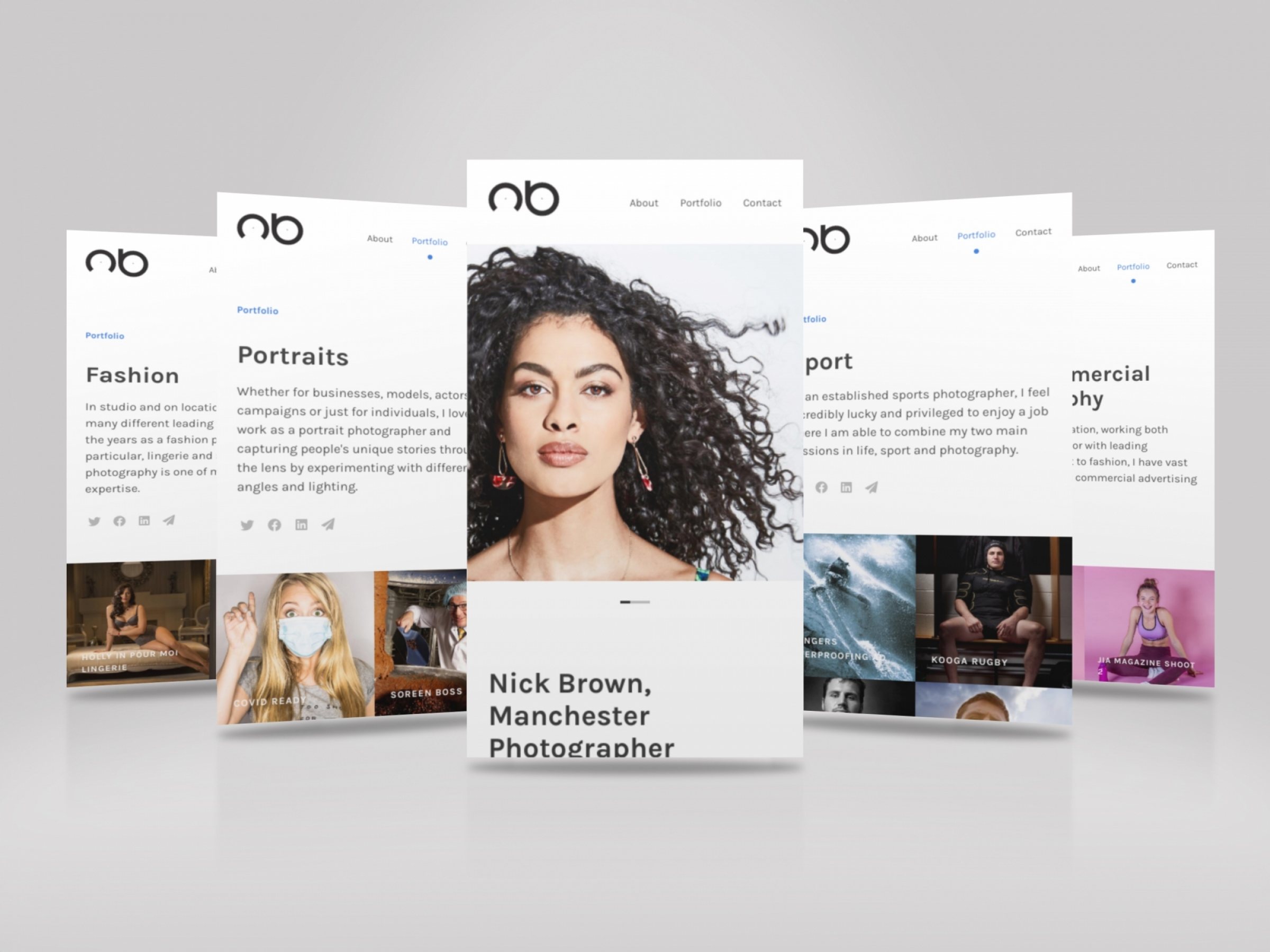 Nick Brown Photography Mobile Friendly Website Design